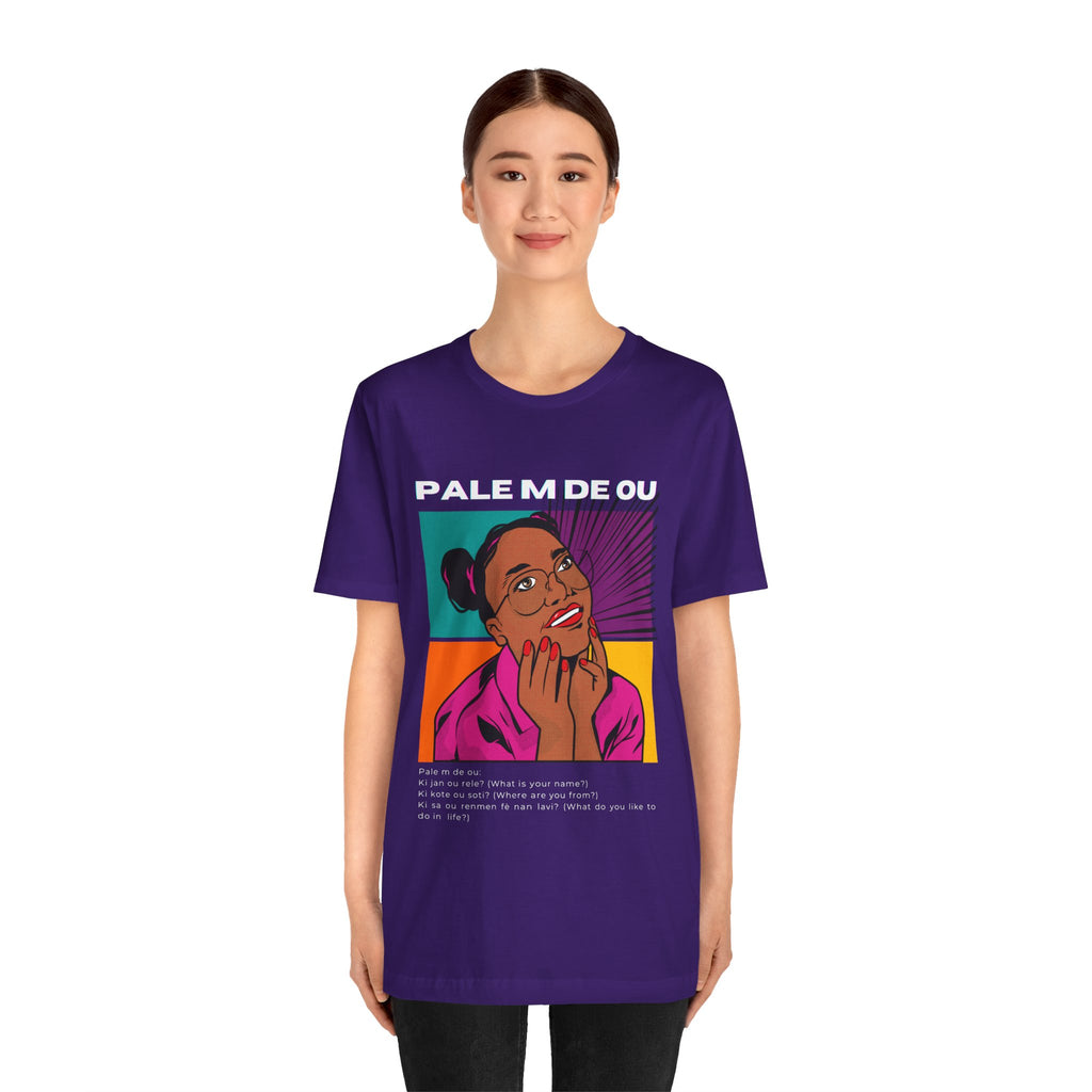 Pale M de Ou Unisex Jersey Short Sleeve Tee