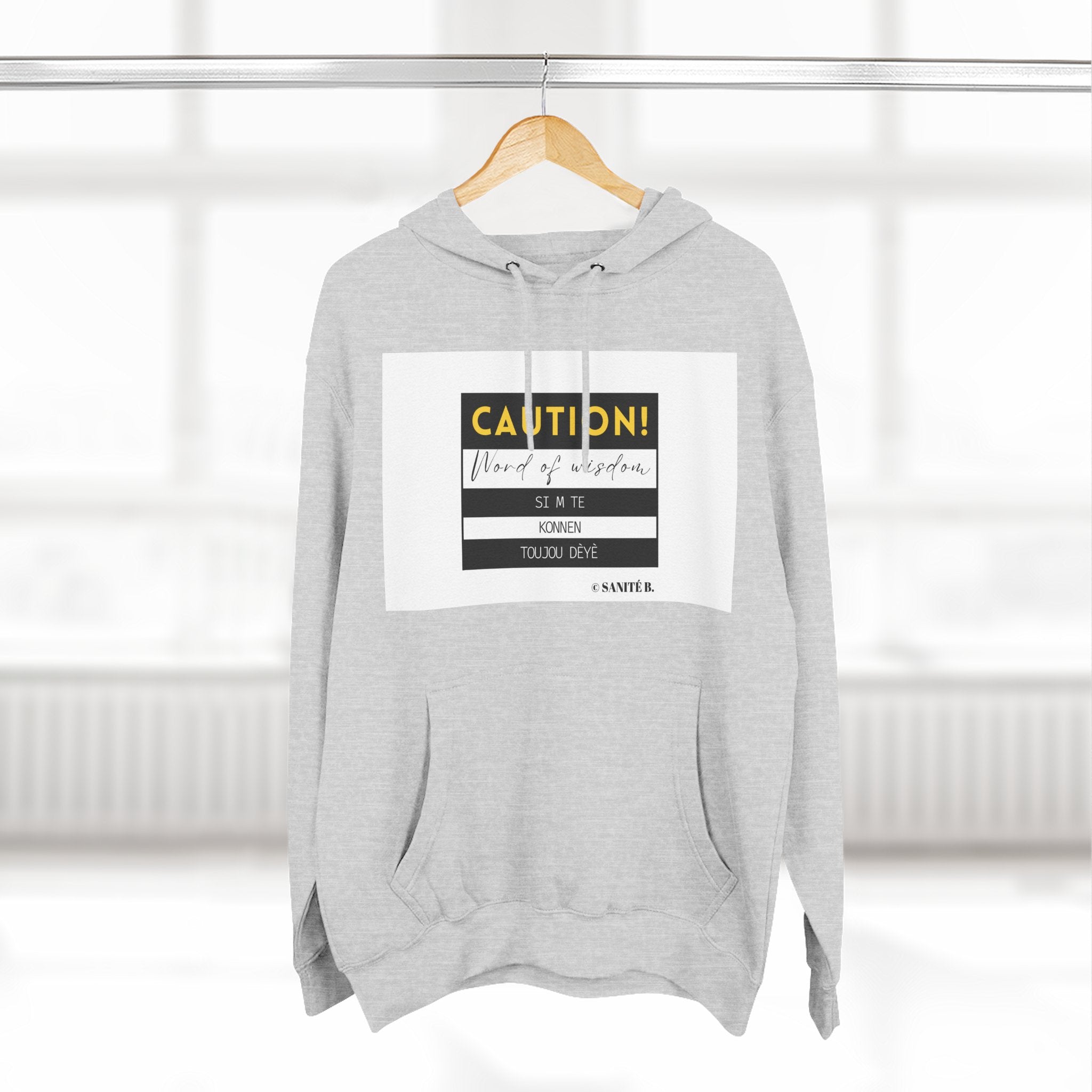 Si M Te Konnen Unisex Premium Pullover Hoodie