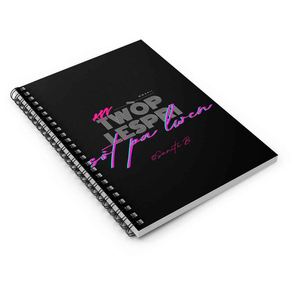 TWOP LESPRI — Spiral Notebook