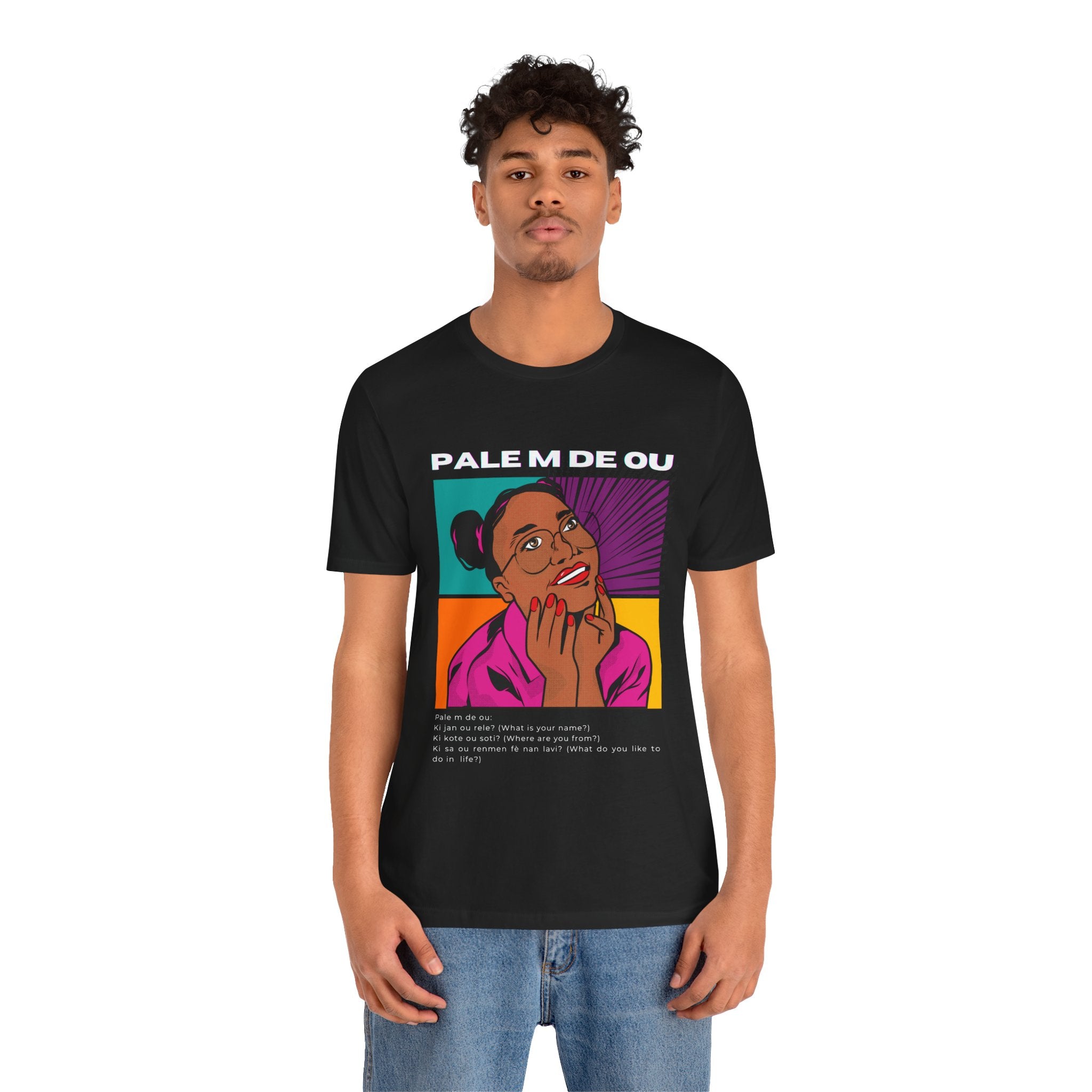 Pale M de Ou Unisex Jersey Short Sleeve Tee