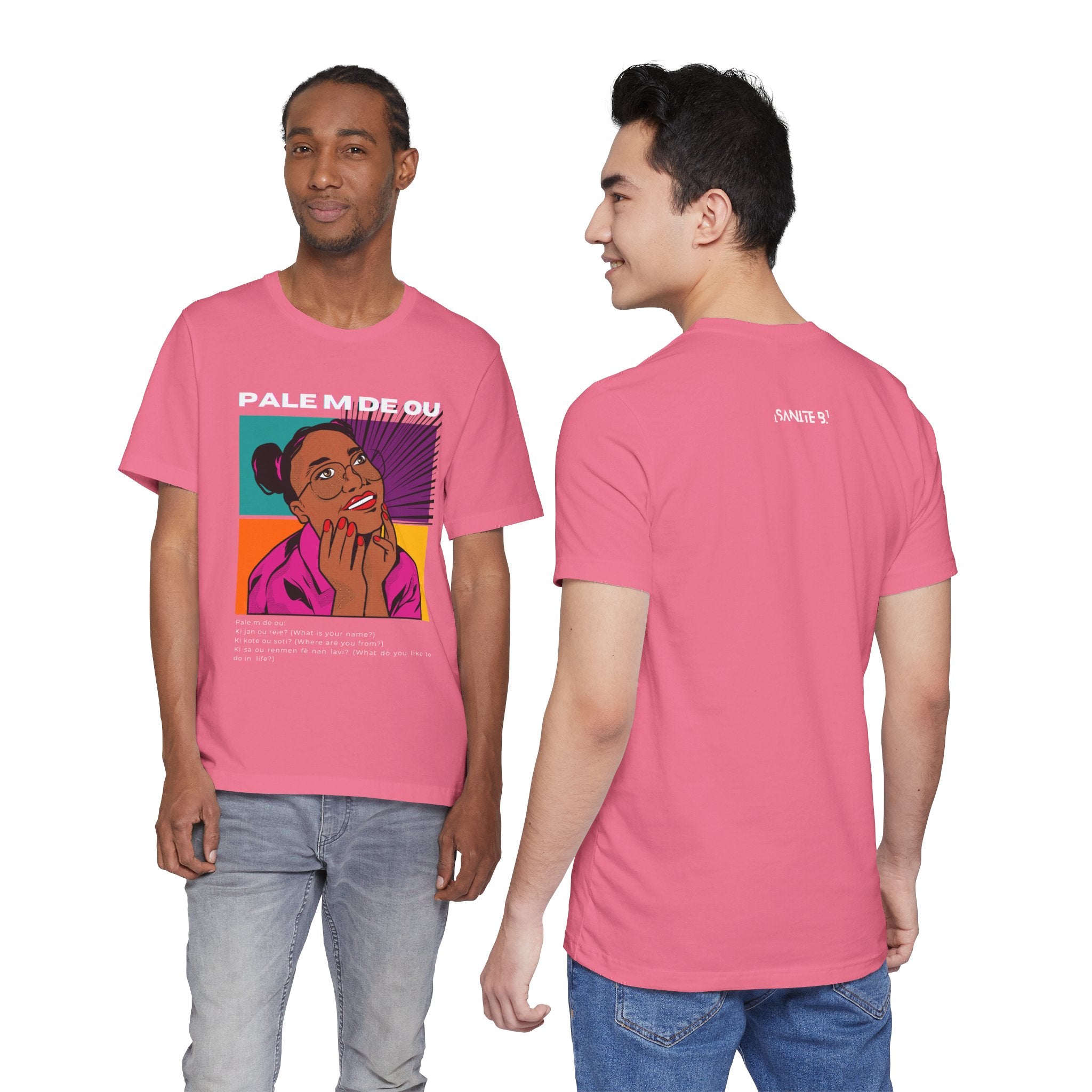 Pale M de Ou Unisex Jersey Short Sleeve Tee