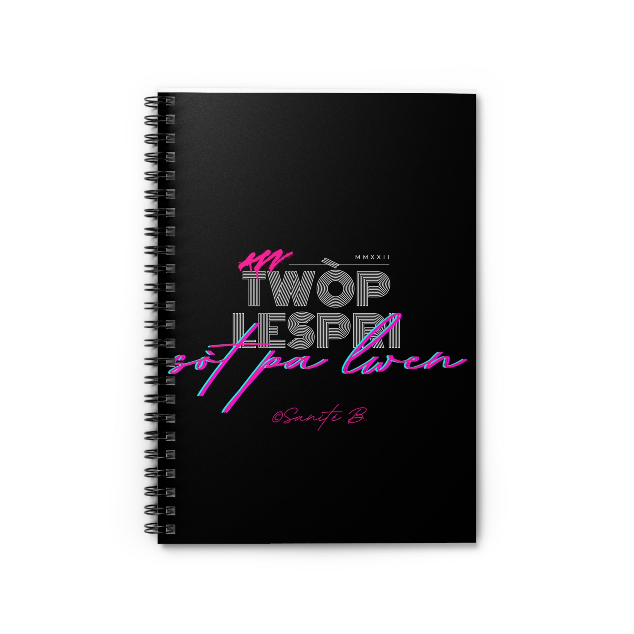 TWOP LESPRI — Spiral Notebook