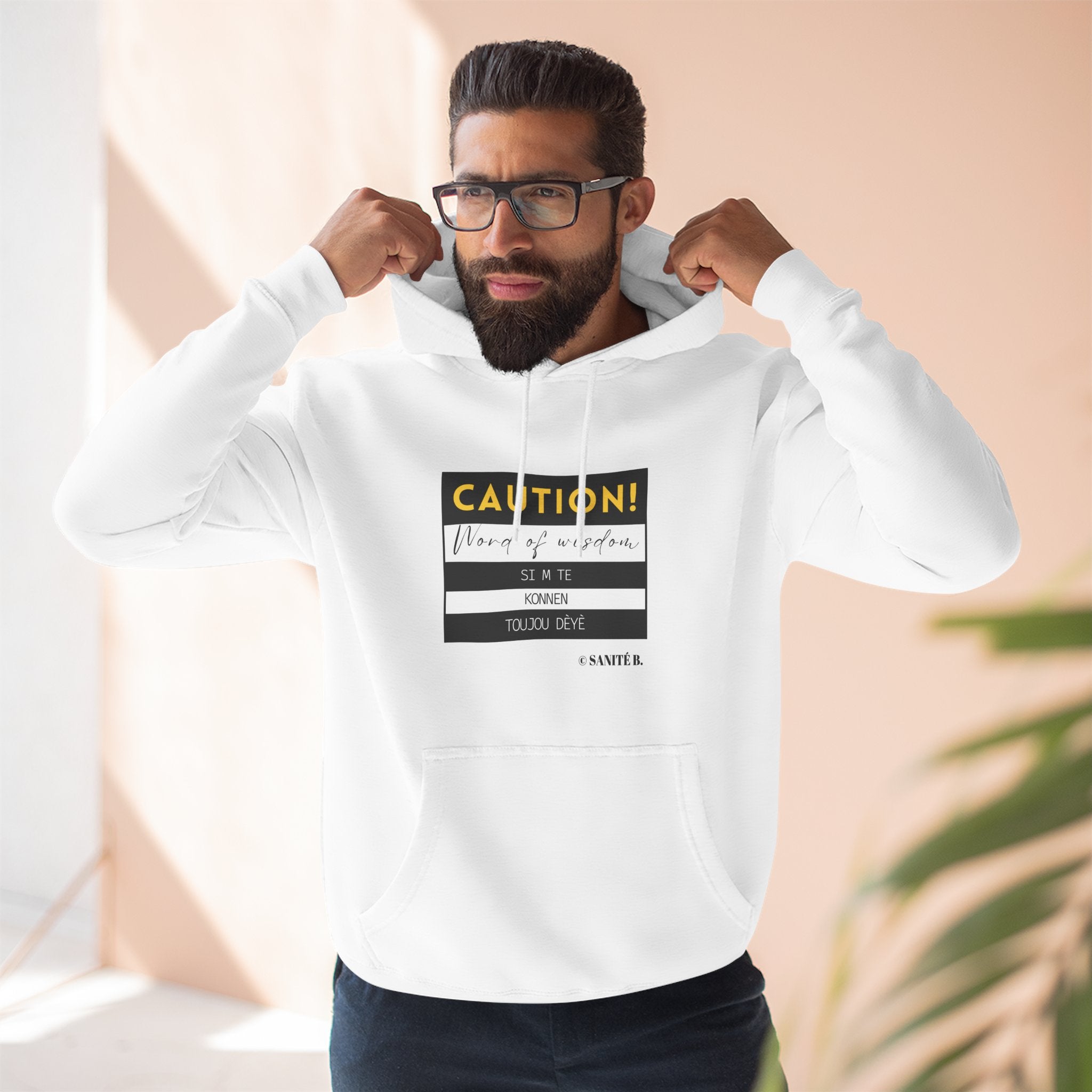 Si M Te Konnen Unisex Premium Pullover Hoodie