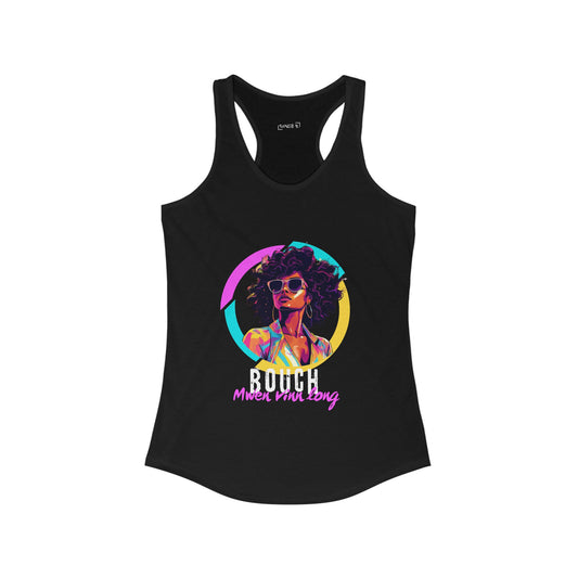 Bouch mwen Racerback Tank