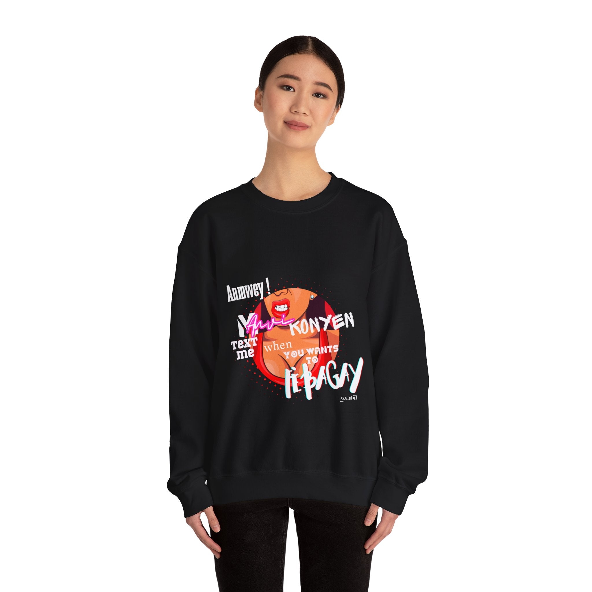 ANMWEY! Crewneck Sweatshirt