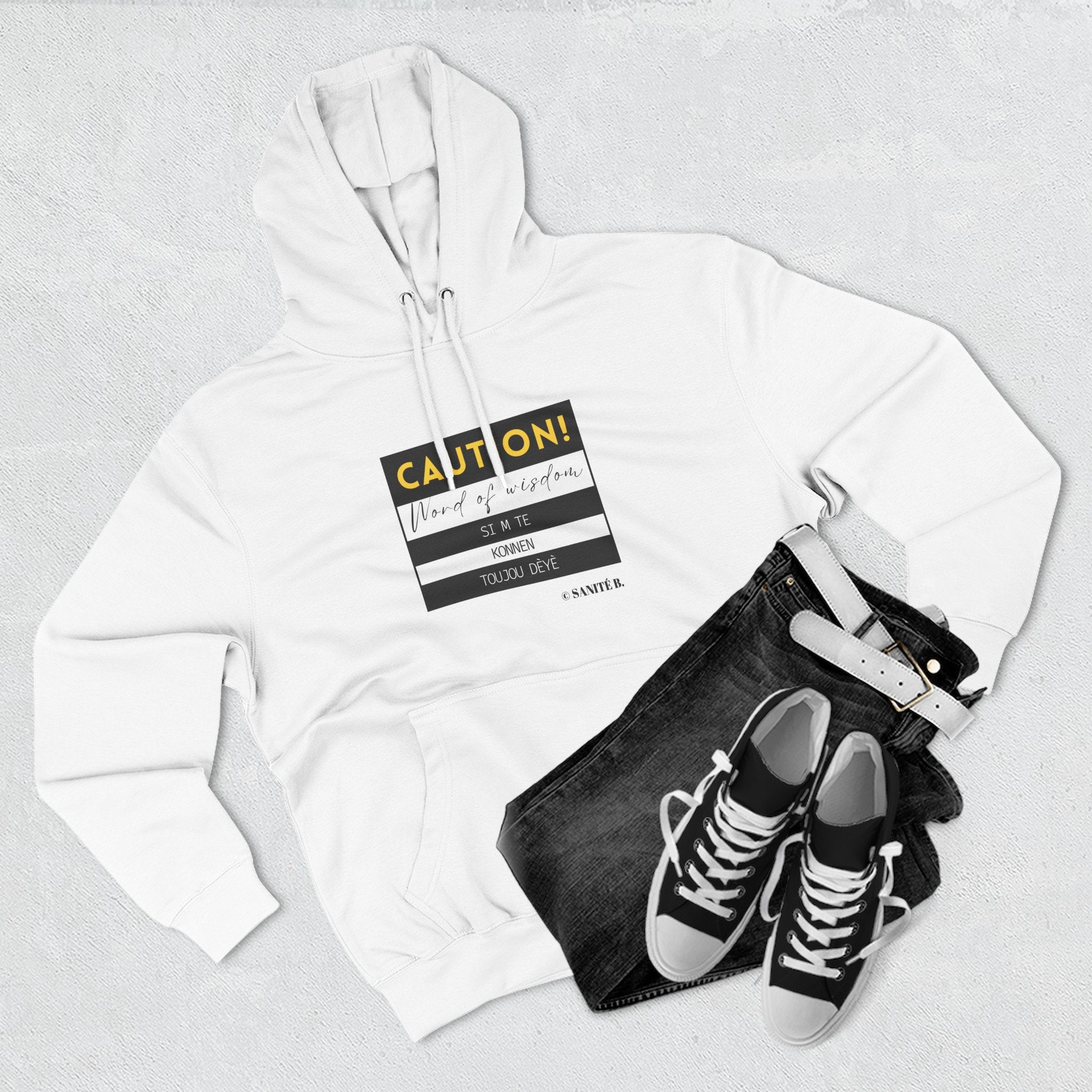 Si M Te Konnen Unisex Premium Pullover Hoodie