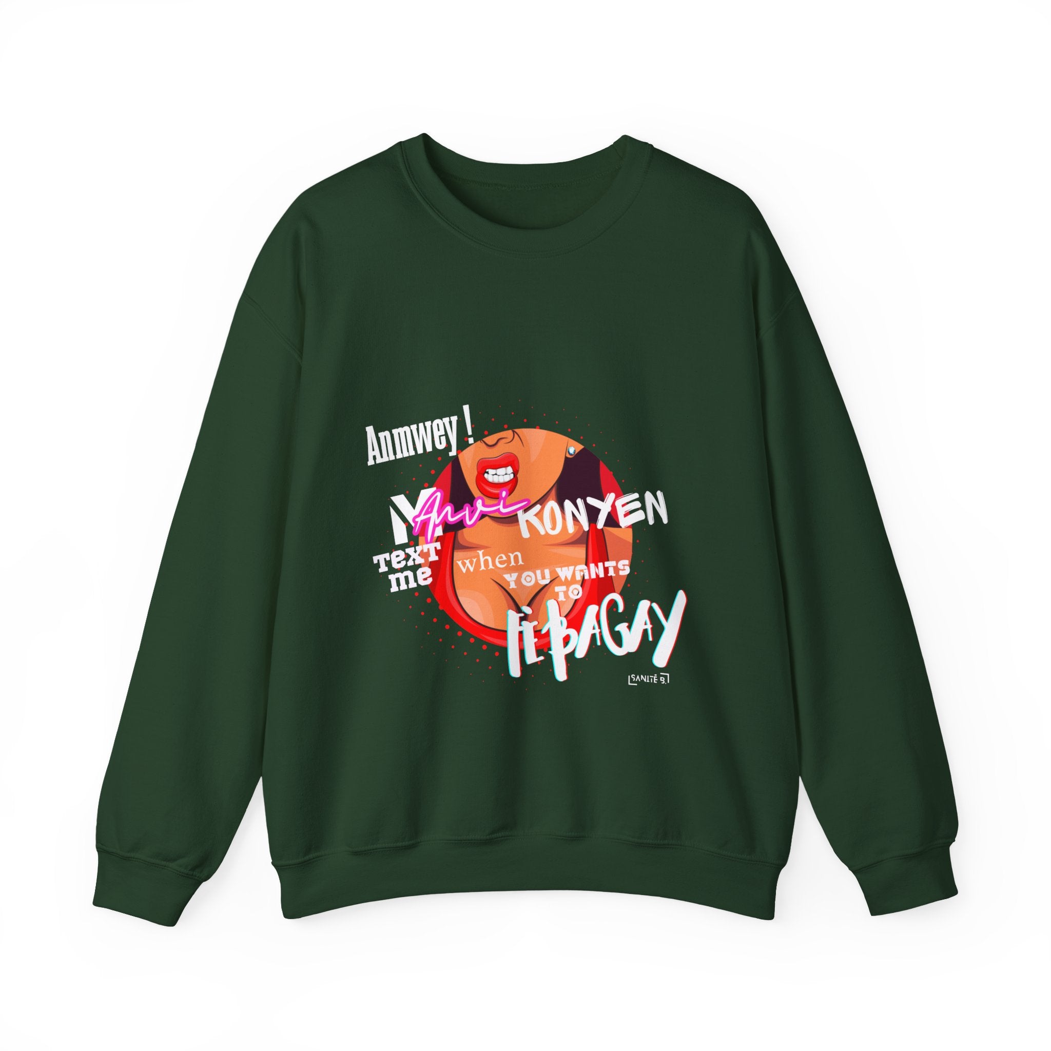 ANMWEY! Crewneck Sweatshirt