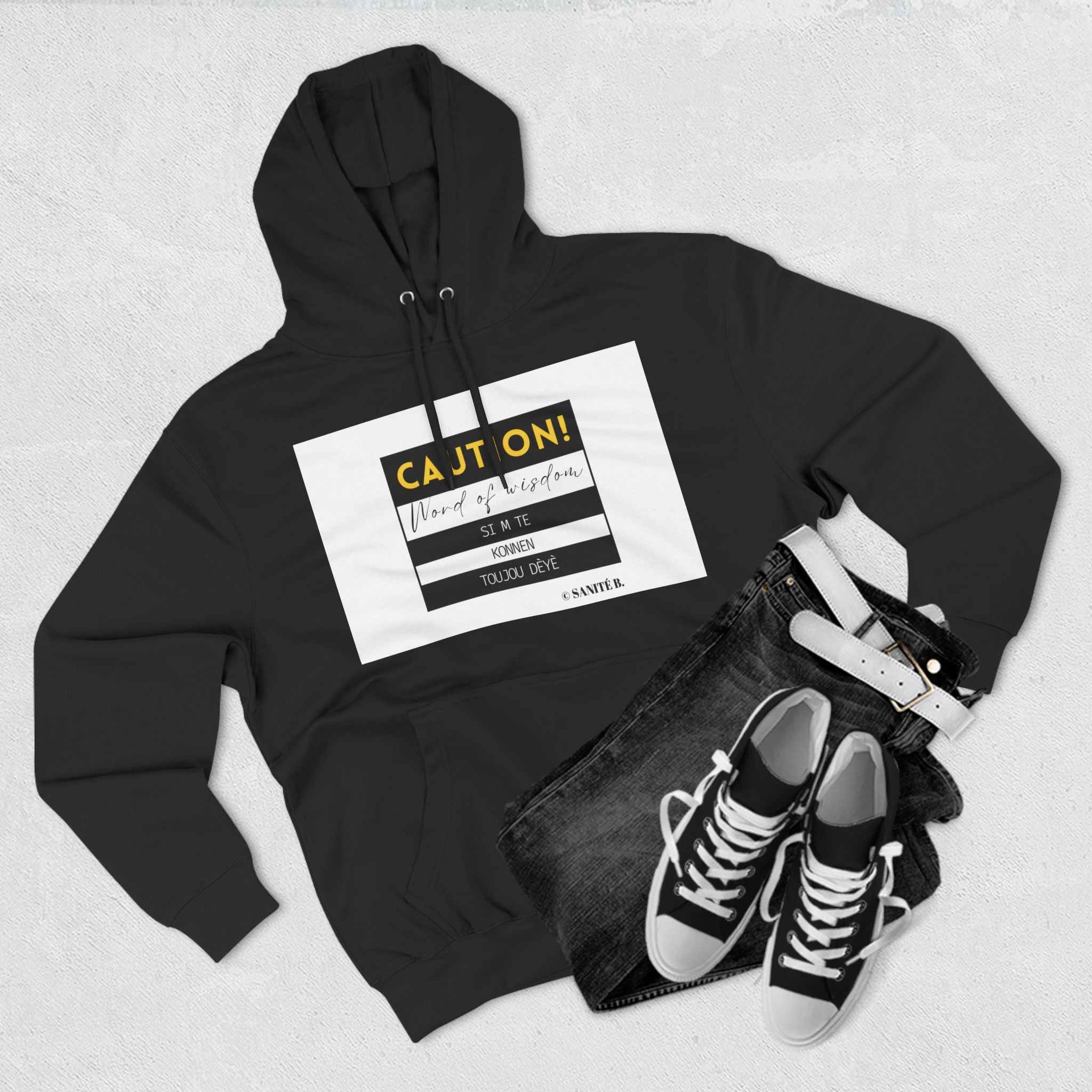 Si M Te Konnen Unisex Premium Pullover Hoodie
