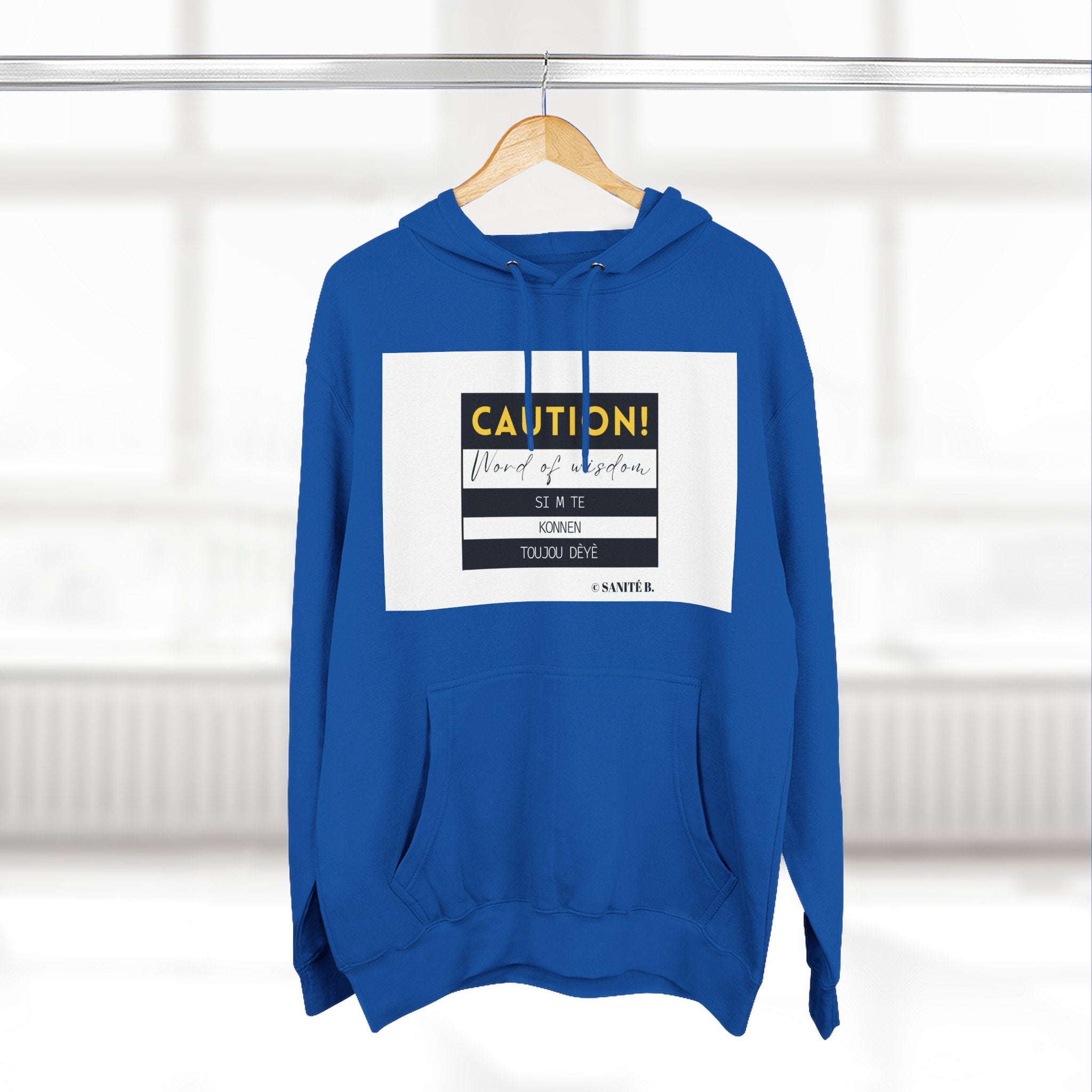 Si M Te Konnen Unisex Premium Pullover Hoodie