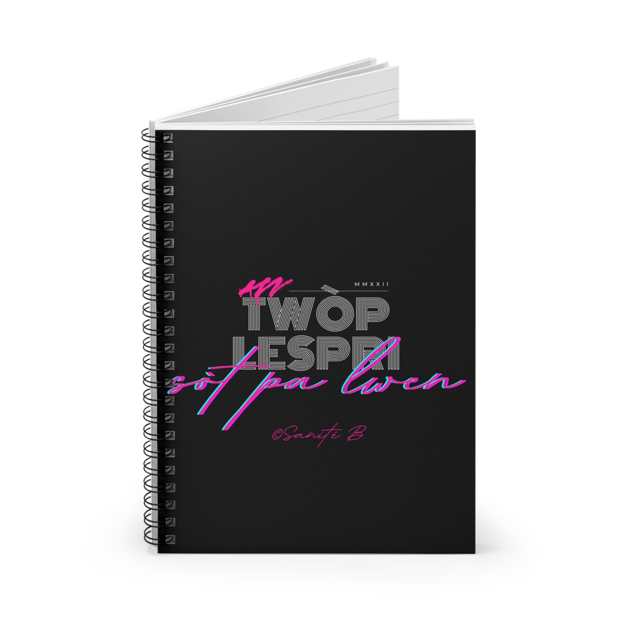 TWOP LESPRI — Spiral Notebook