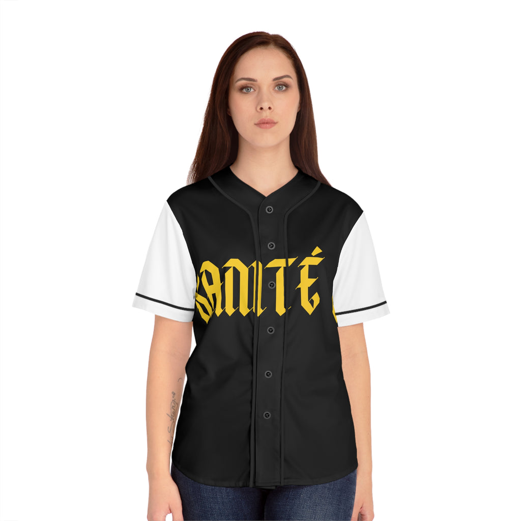 Fanm Se Potomitan Women's Baseball Jersey (AOP)