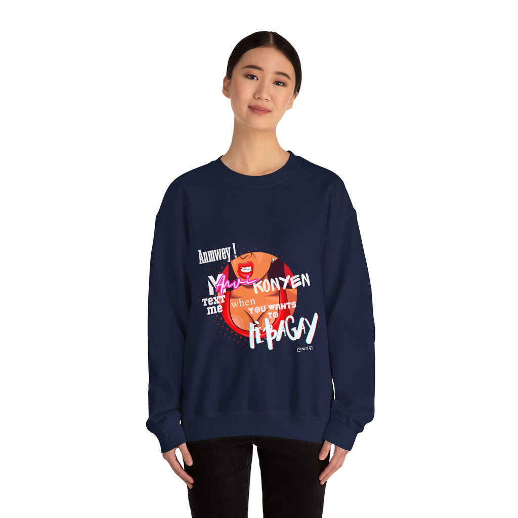 ANMWEY! Crewneck Sweatshirt