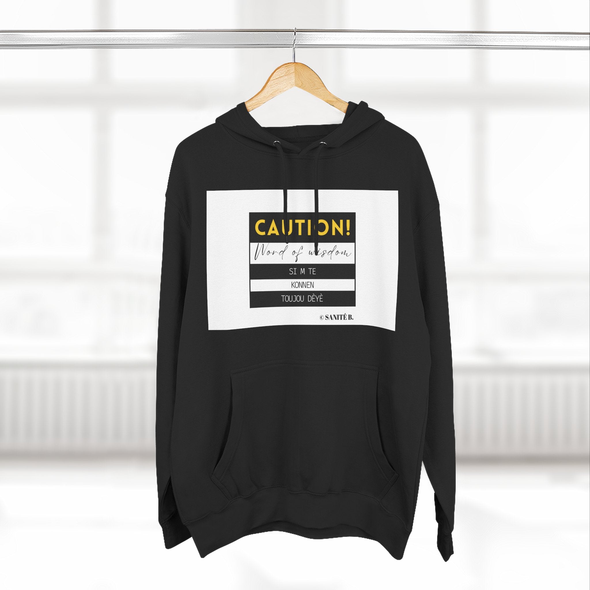 Si M Te Konnen Unisex Premium Pullover Hoodie