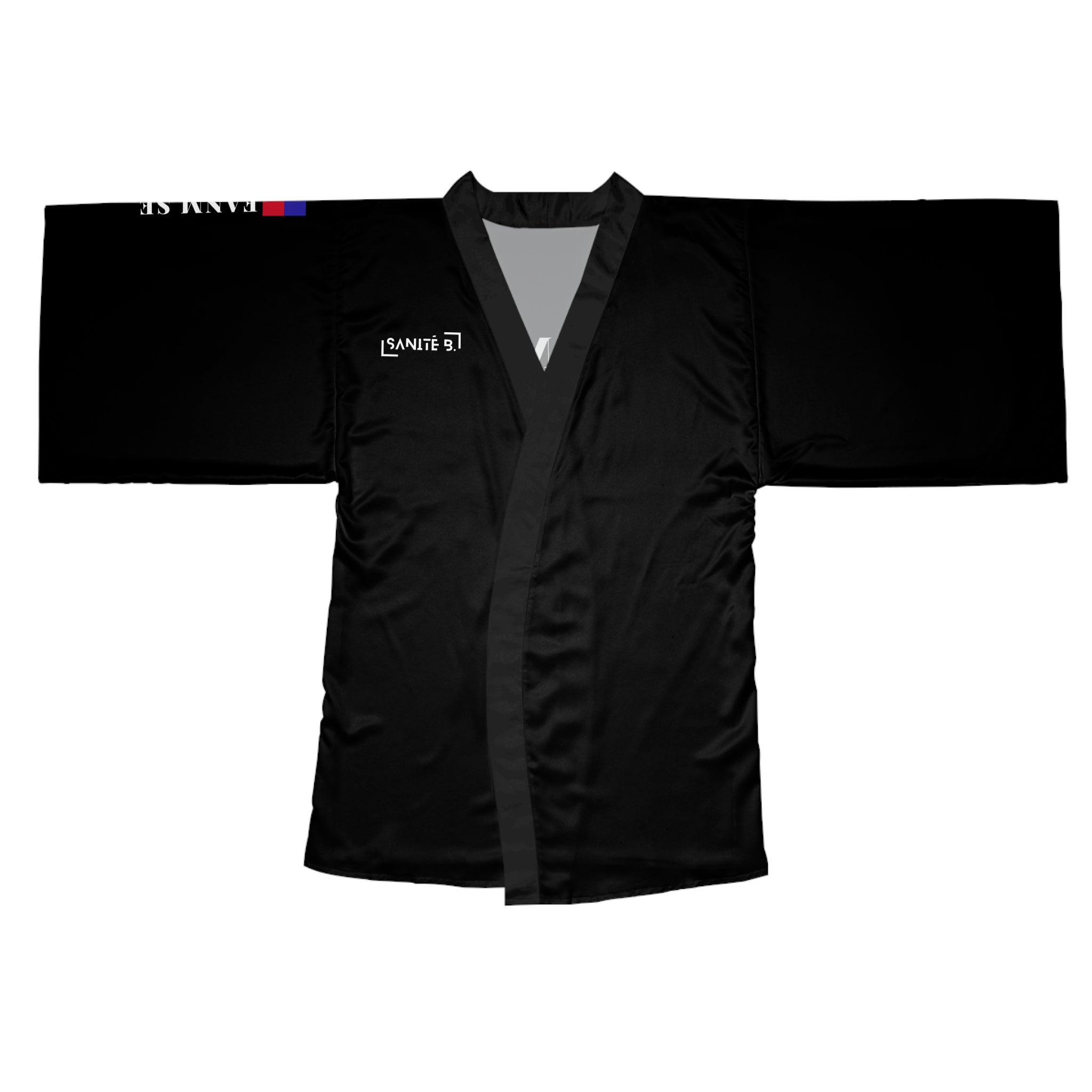 Fanm Se Potomitan Long Sleeve Kimono Robe (AOP)