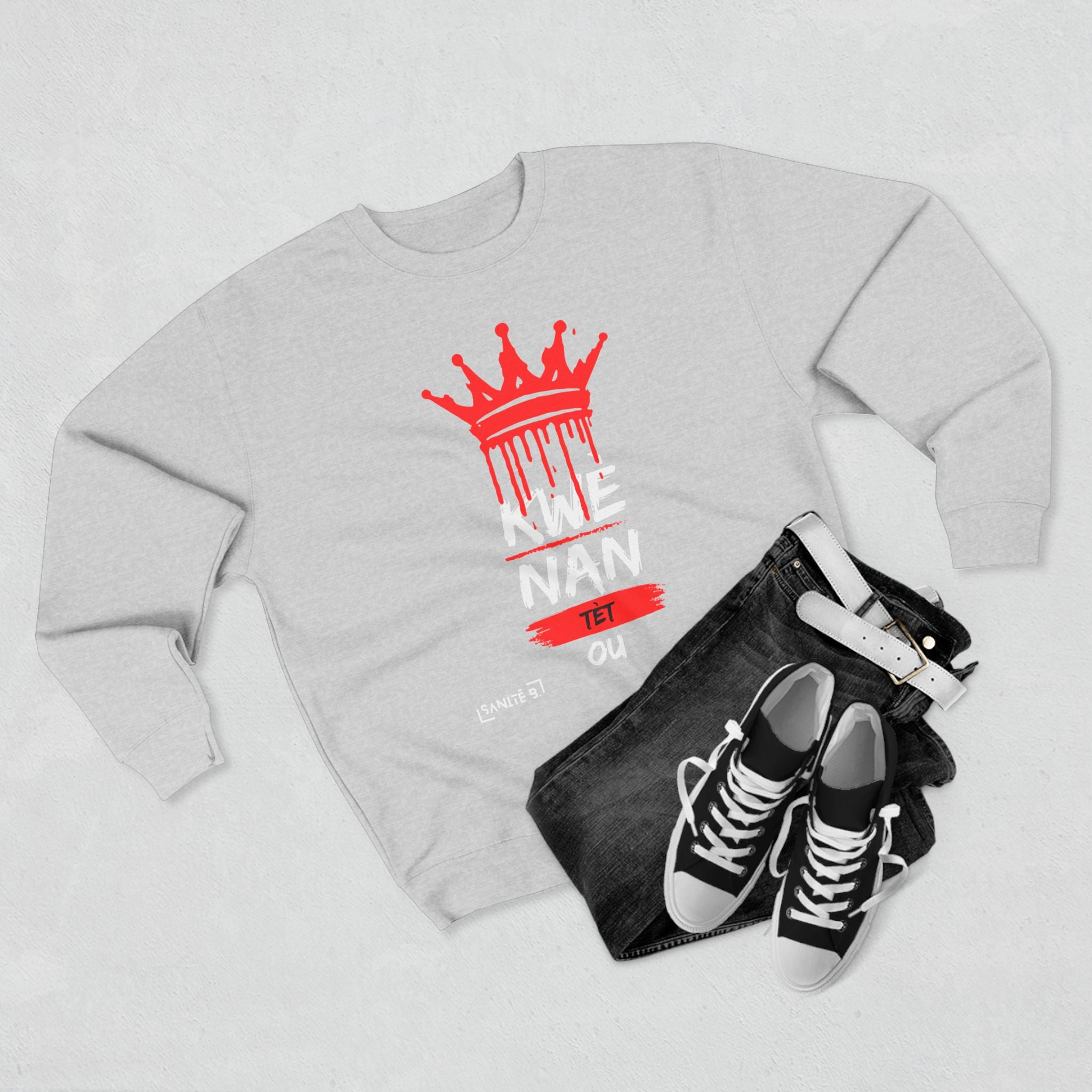Kwè Nan Tèt Ou Sweatshirt