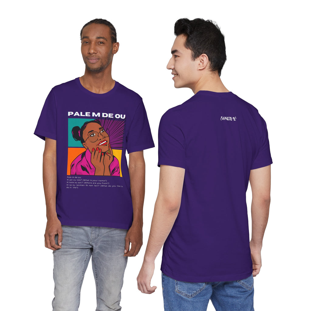 Pale M de Ou Unisex Jersey Short Sleeve Tee