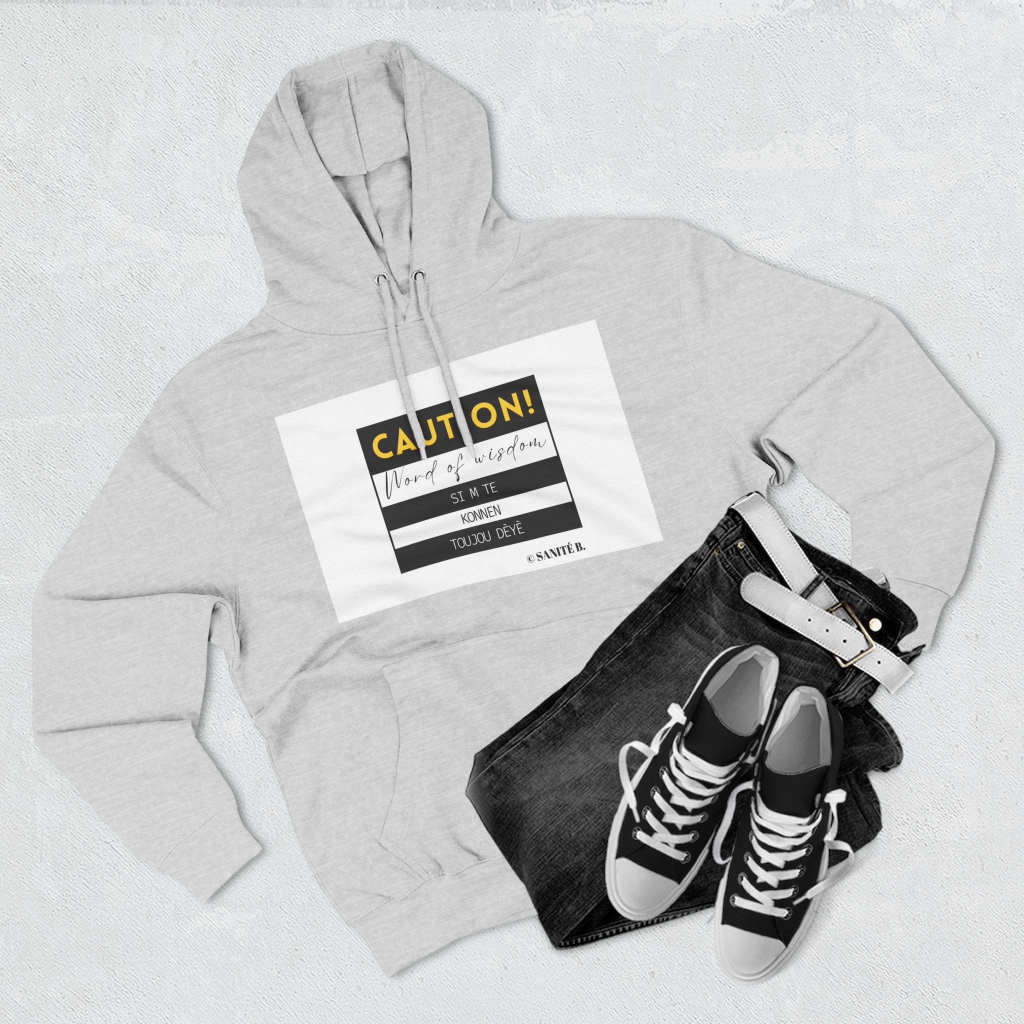 Si M Te Konnen Unisex Premium Pullover Hoodie