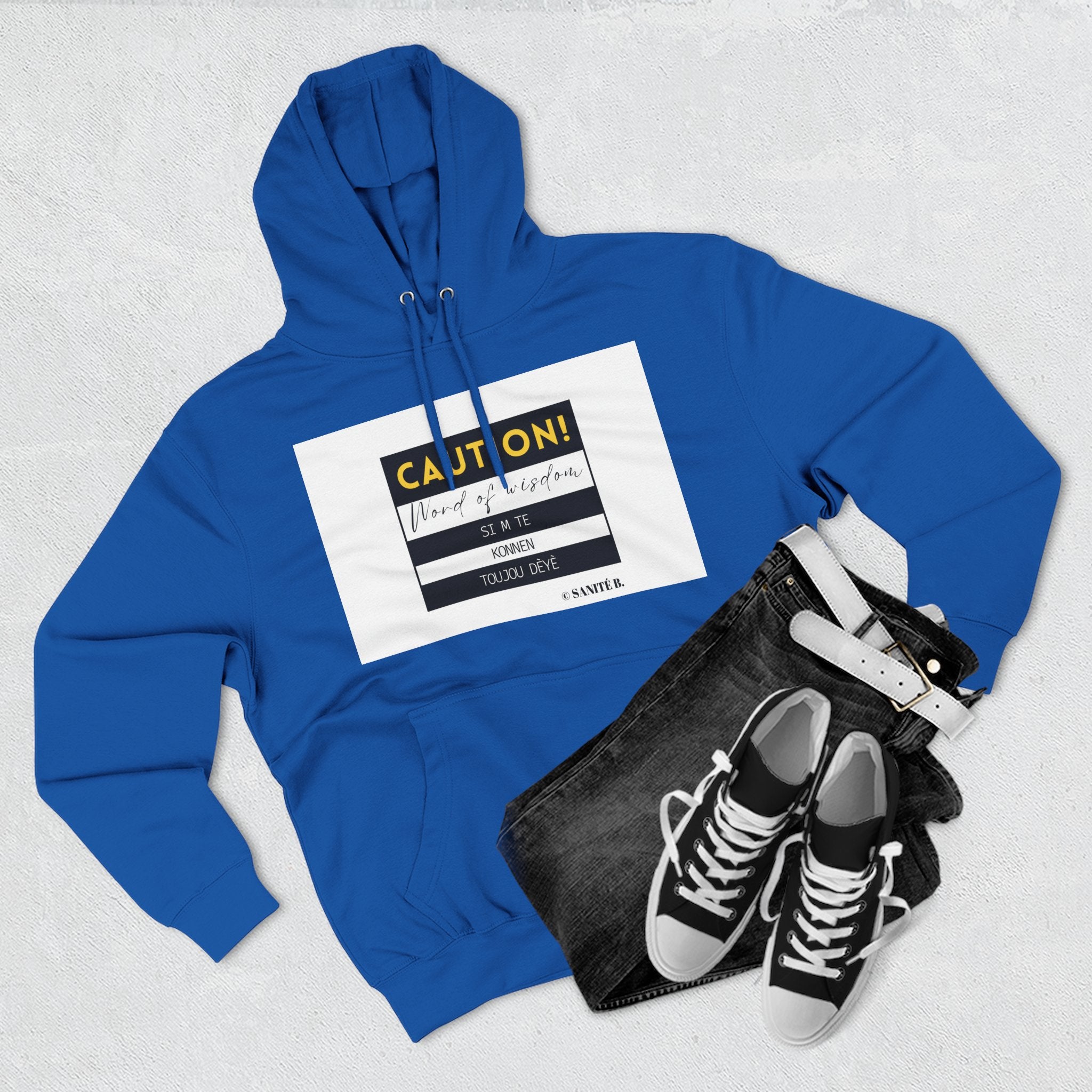 Si M Te Konnen Unisex Premium Pullover Hoodie