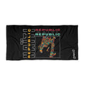 Republic of Haiti Beach Towel