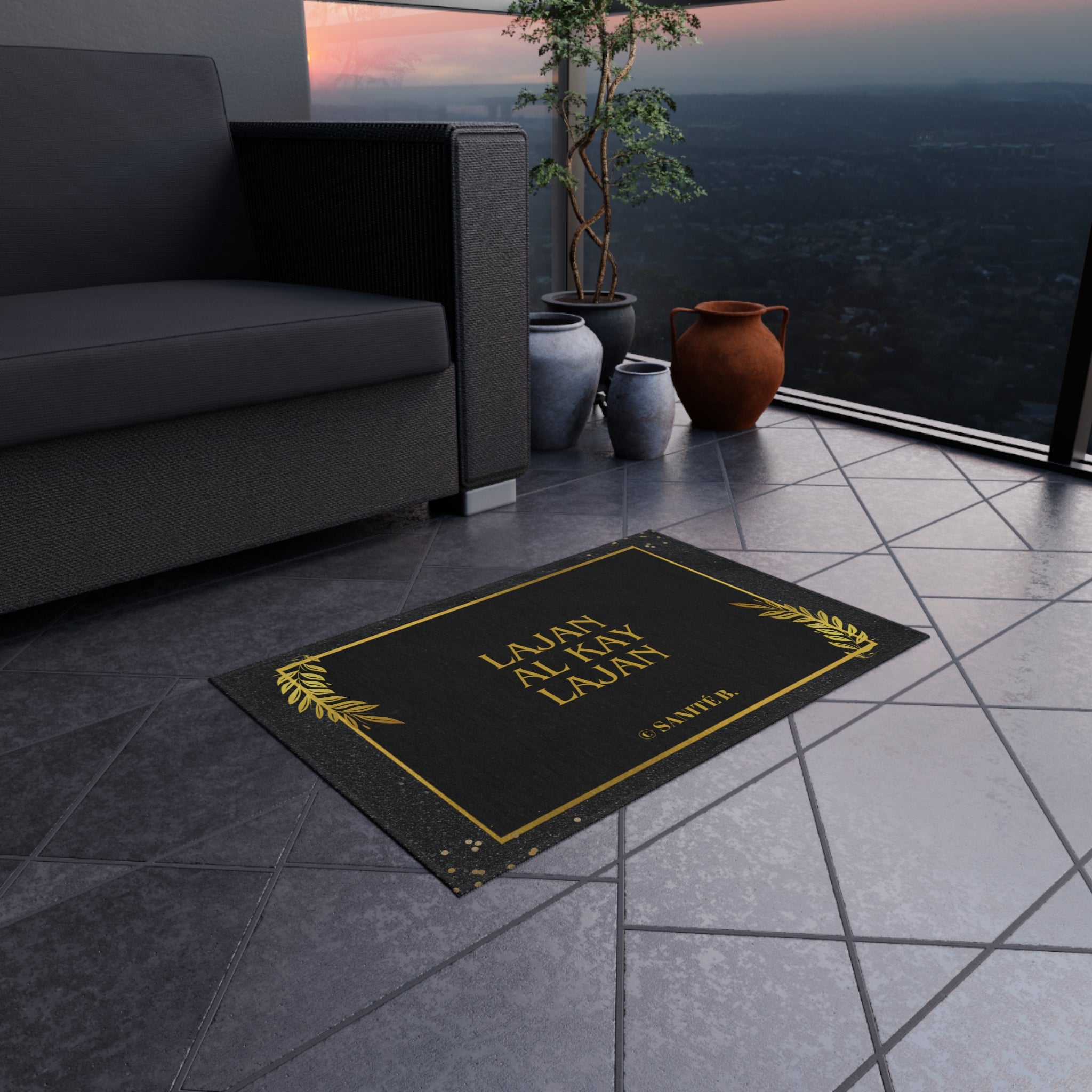 Lajan al kay lajan Outdoor Rug