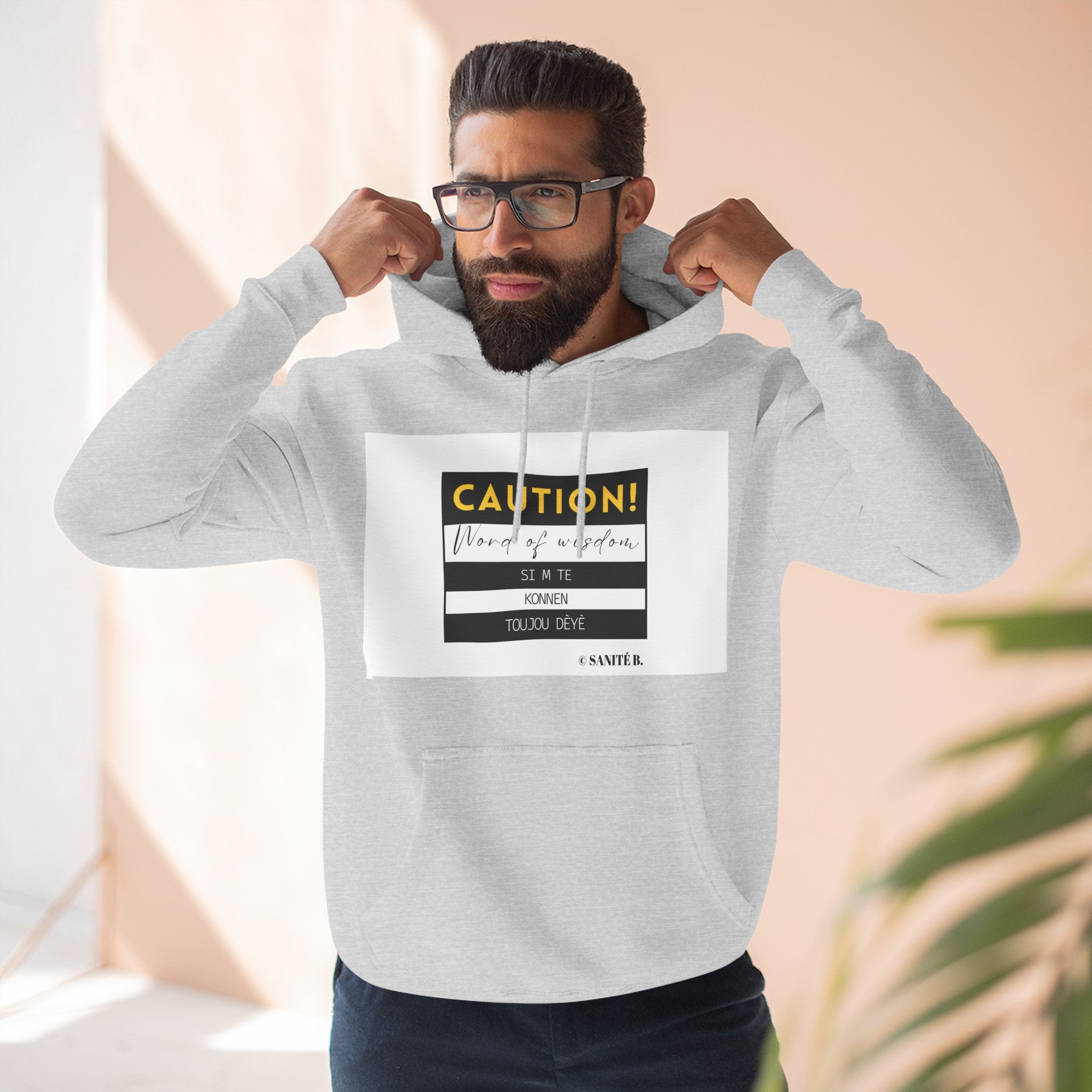Si M Te Konnen Unisex Premium Pullover Hoodie