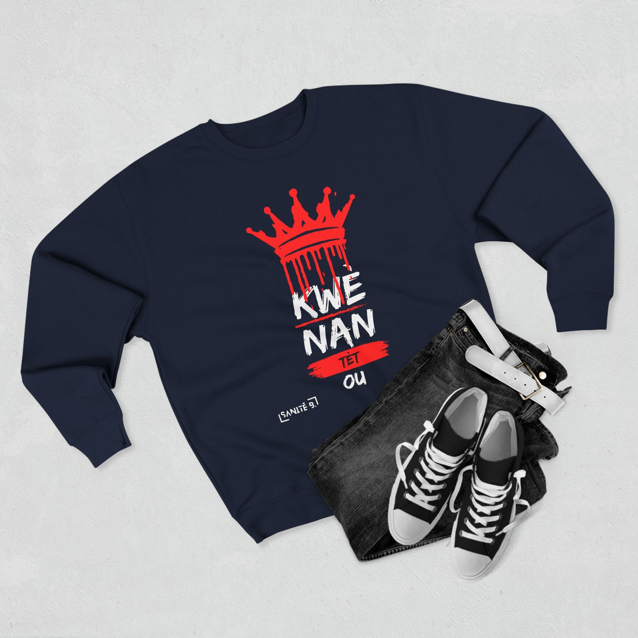 Kwè Nan Tèt Ou Sweatshirt