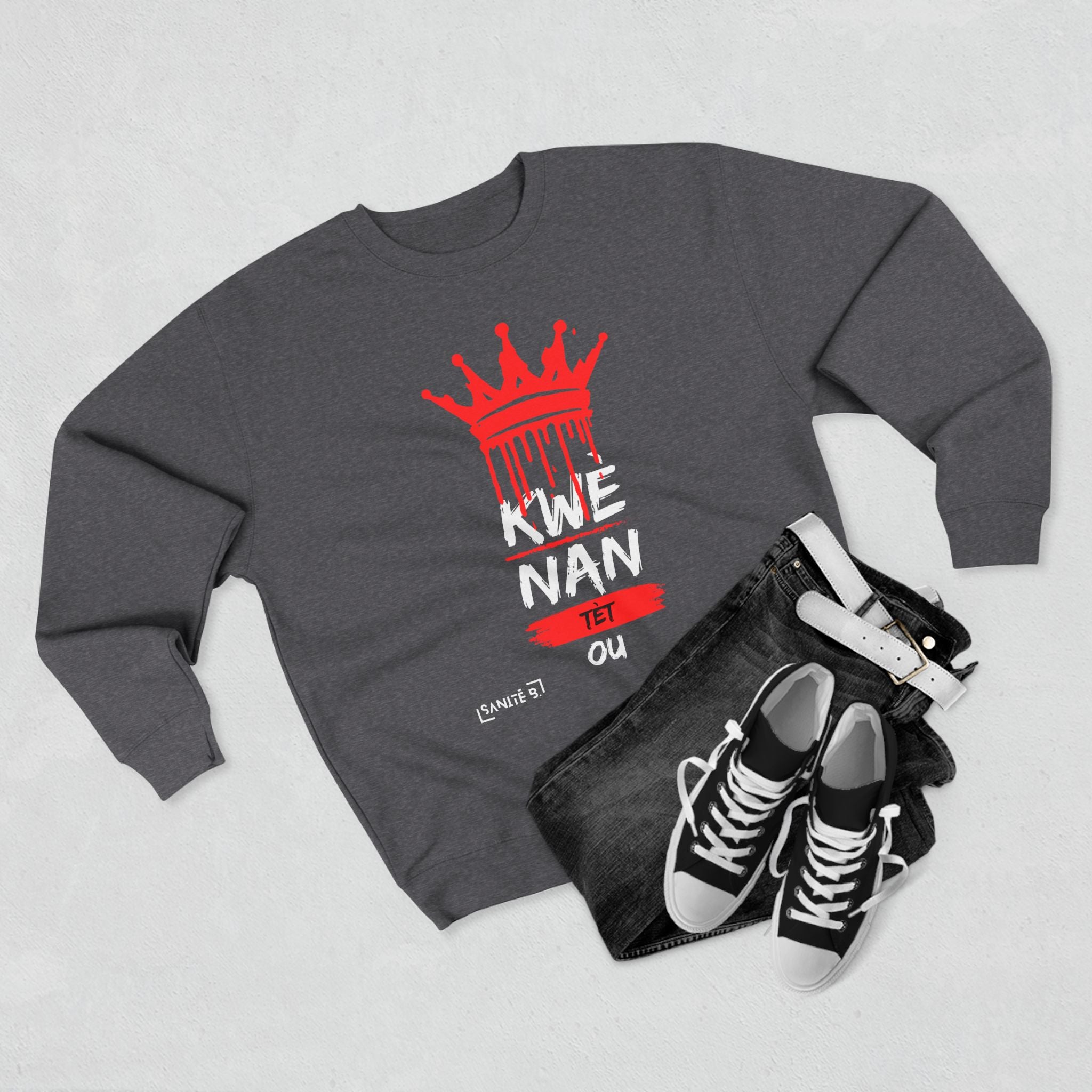 Kwè Nan Tèt Ou Sweatshirt